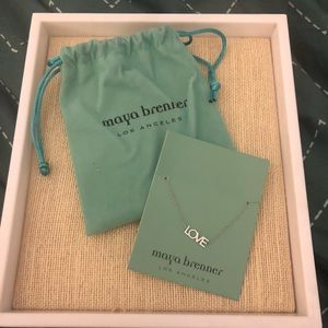 Maya Brenner LOVE Bracelet - Silver